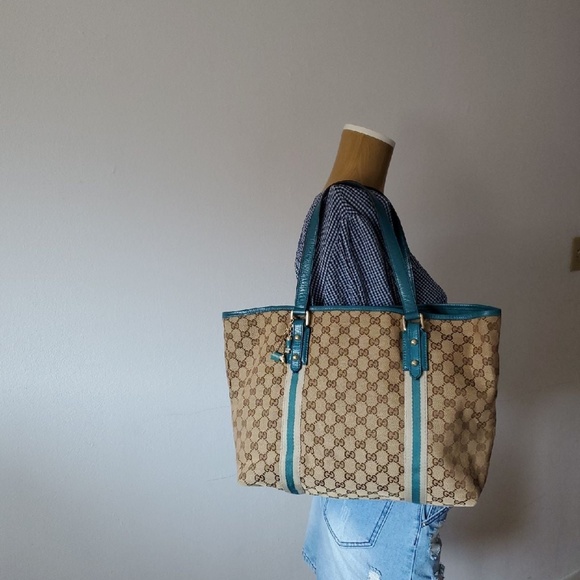 Gucci Handbags - Gucci Jolicoeur Vintage Y2K Tote Bag Purse Authentic (Limited Edition) LARGE